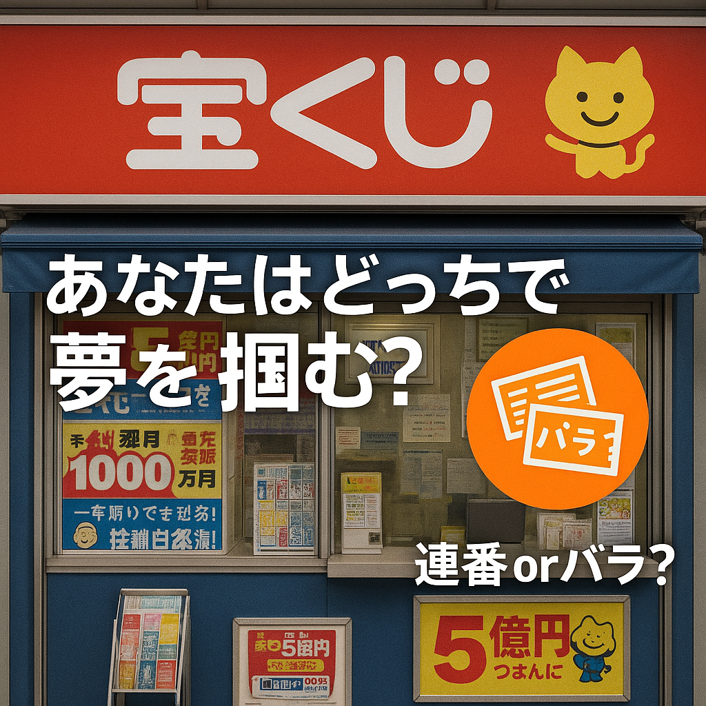 宝くじってどう買えばいい?初心者のための買い方ガイド