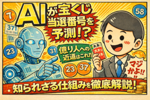 宝くじAI予想の衝撃｜ロトやナンバーズが当たる確率は変わる？最新アルゴリズムの正体