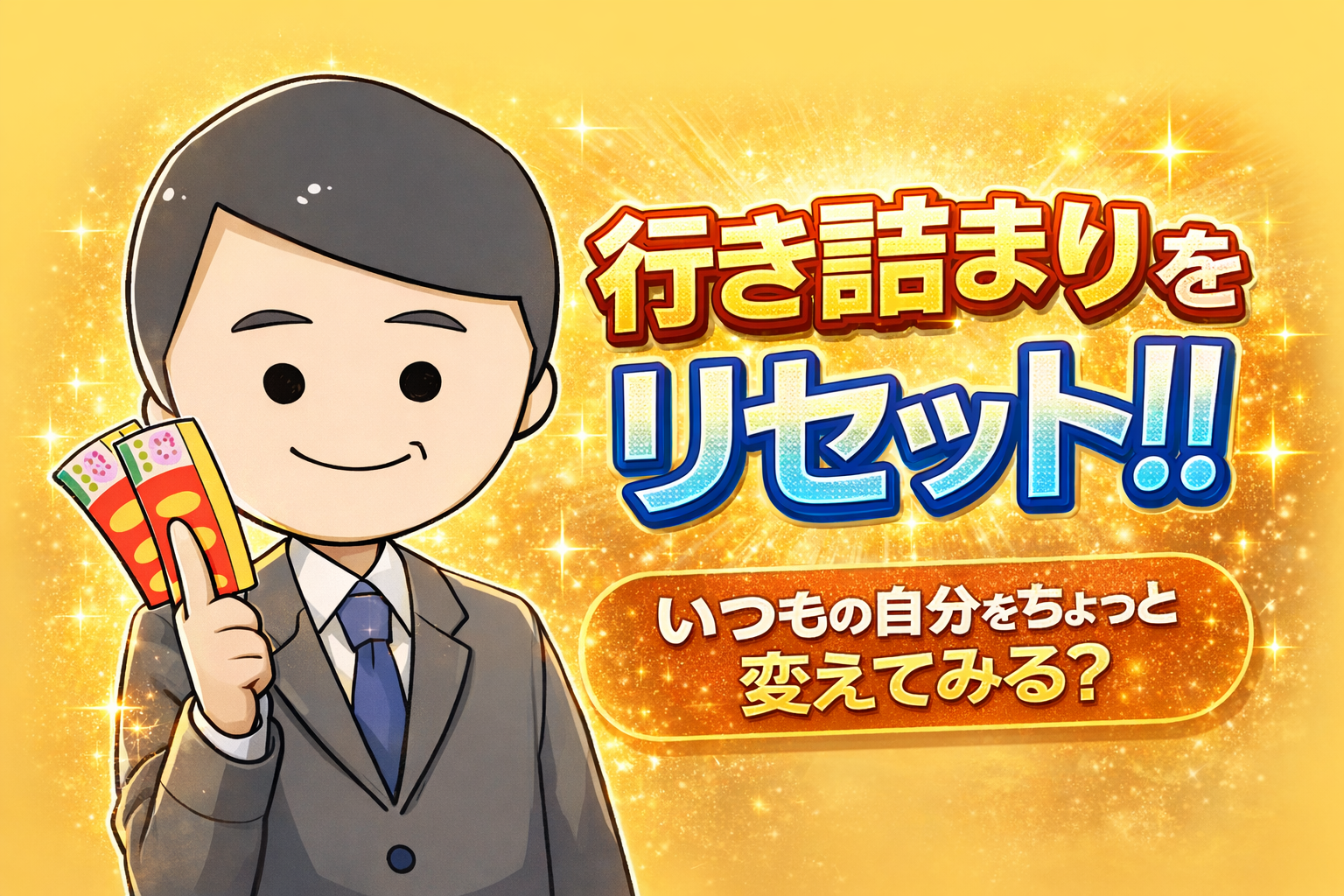「当てる」ではなく「引き寄せる」。行き詰まった今こそ試したいリセット方法