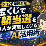 宝くじで「当たる人」はAIをどう使っているのか？最新活用術2026年版