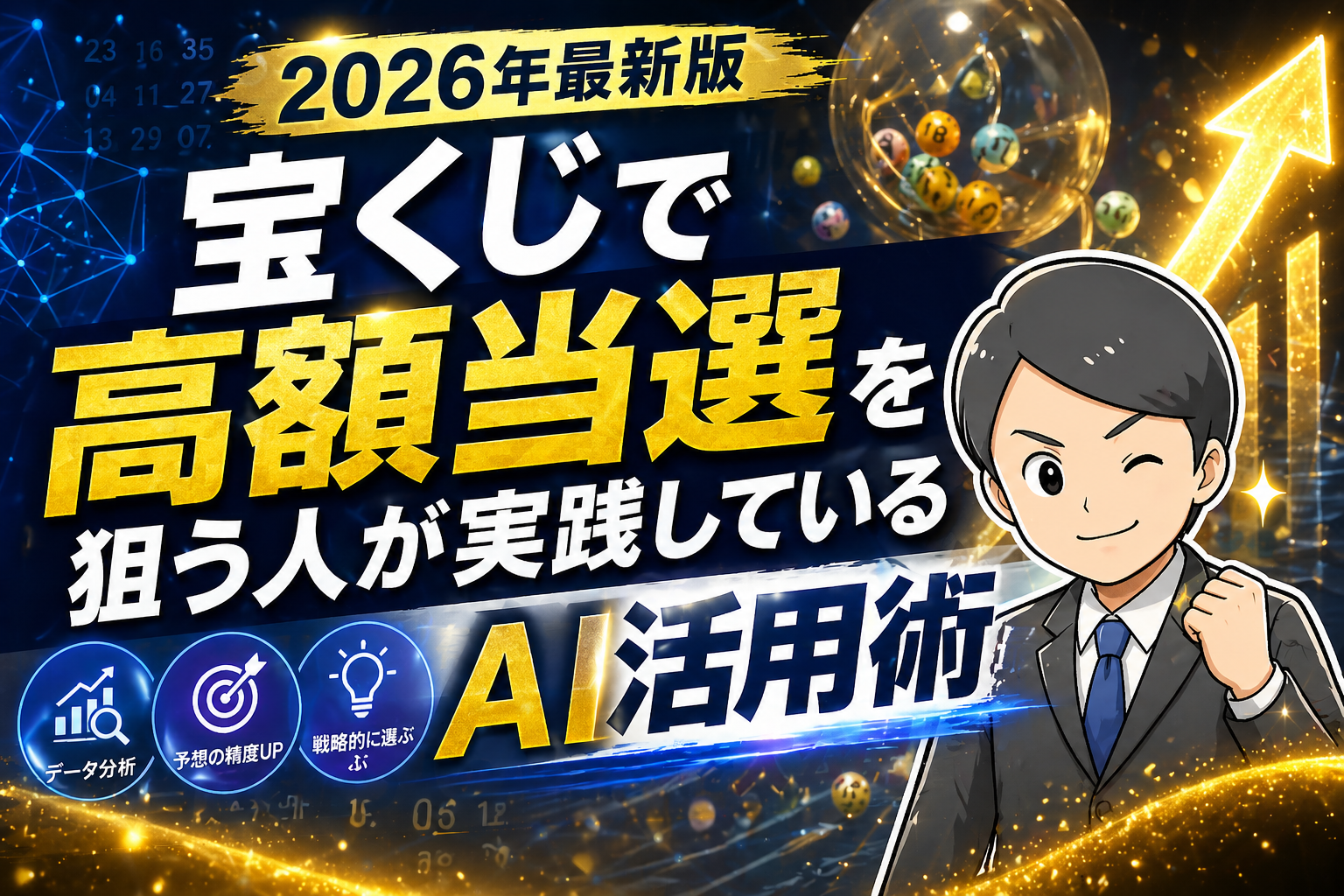 宝くじで「当たる人」はAIをどう使っているのか？最新活用術2026年版